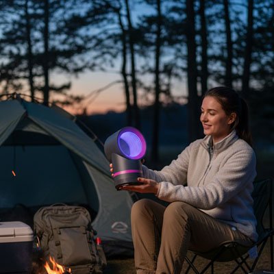 Lampe anti-moustique portable rechargeable USB