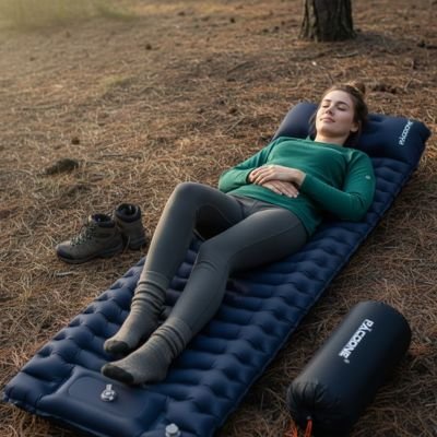 Matelas gonflable randonnée valve gonflage