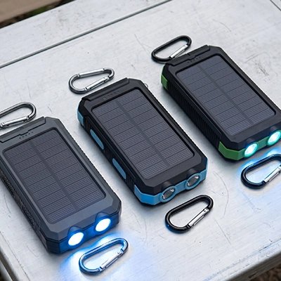 Batterie Externe Solaire Portable - Autonomie Illimitée Camping Trek