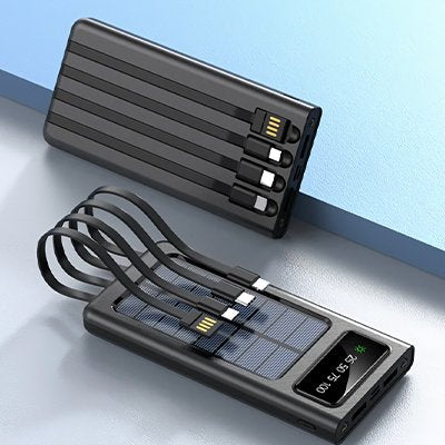 Batterie solaire légère fixée sac