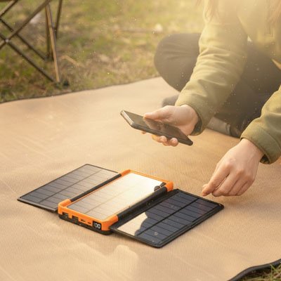 EcoCharge panneaux solaires pliables randonnée