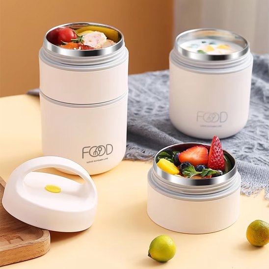 Boîte repas isotherme Thermogarde 500ml vue face