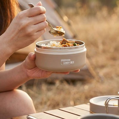 Boîte repas isotherme camping bivouac