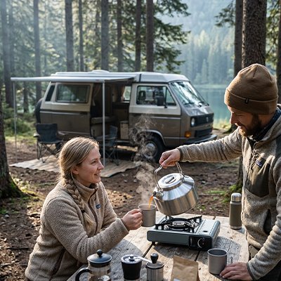 Bouilloire de Voyage Compacte Express – Légère pour Camping et Trek