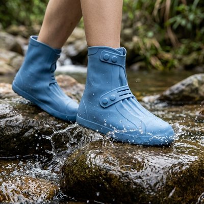 Couvre-chaussure réutilisable protection boue trek