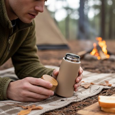 ThermoCompact gobelet isotherme couvercle anti-fuites