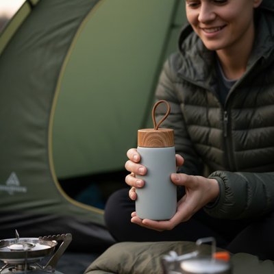 Gobelet isotherme nomade camping été