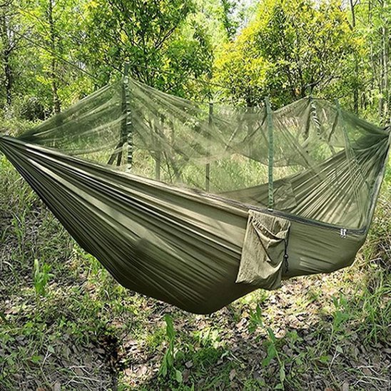 Hamac moustiquaire 270 cm installé