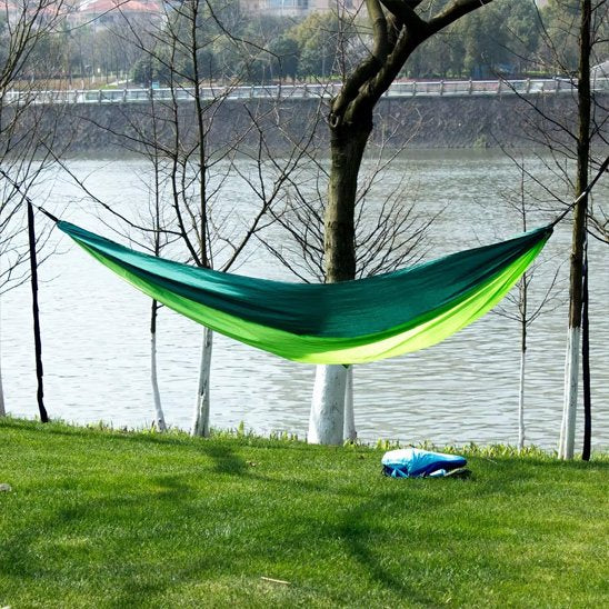 Hamac jardin détente été ombragé