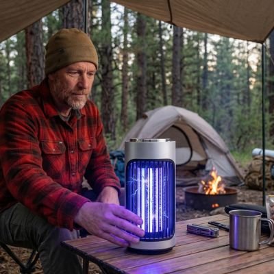 Lampe anti moustique écologique rechargeable USB