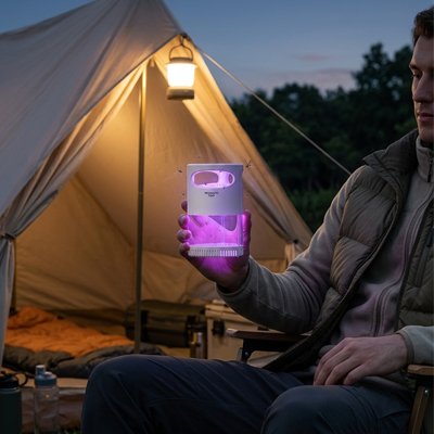 NaturNuit lampe anti moustique portable