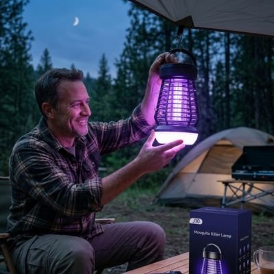 Lampe anti moustique trek bivouac