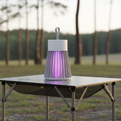 Lampe anti moustique portable éclairage LED