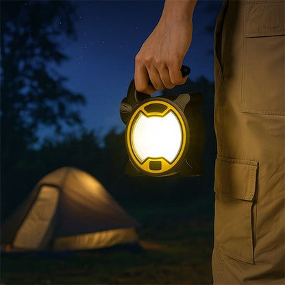 Lampe camping rechargeable suspendue bivouac