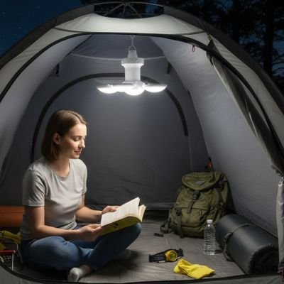 Lampe rechargeable LED modes éclairage
