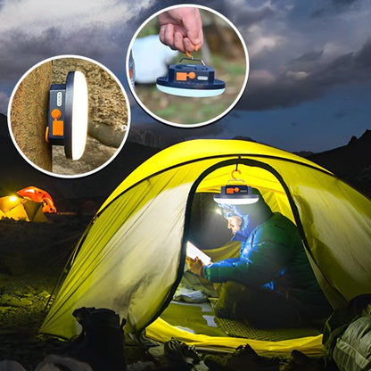 Lampe LED éclairage bivouac été