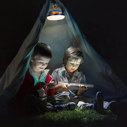 Lampe LED camping tenue main