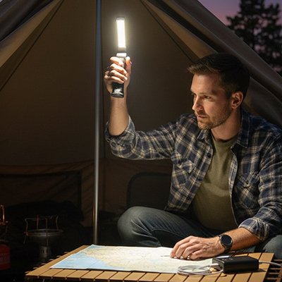 Lampe poche LED faisceau puissant