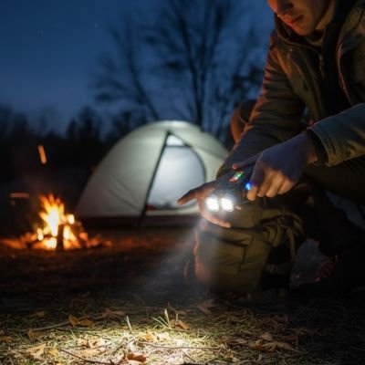 Lampe rechargeable étanche outdoor détail