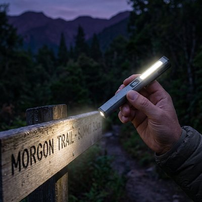 Lampe de Poche Rechargeable Ultra-Puissante pour Camping et Trek