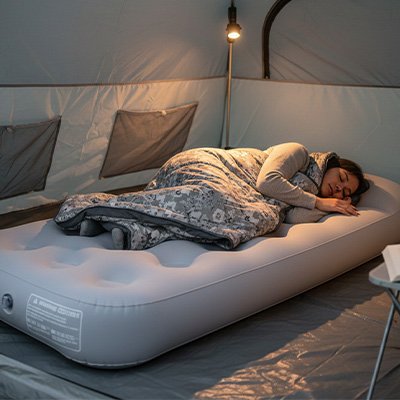 Matelas gonflable trek sac dos