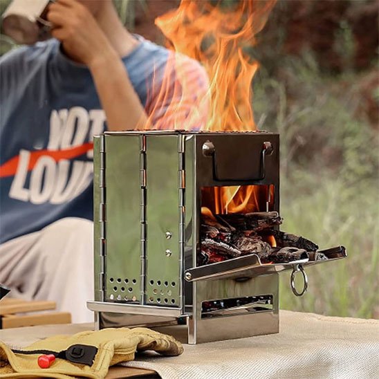 Réchaud ultra-léger 95g housse rangement