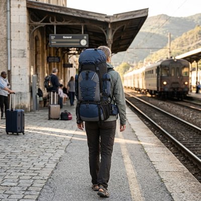 Sac à dos 90L ultra-résistant porté trek