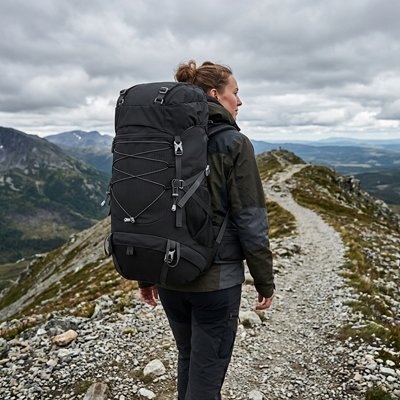 Sac à dos trek dos ventilé mesh