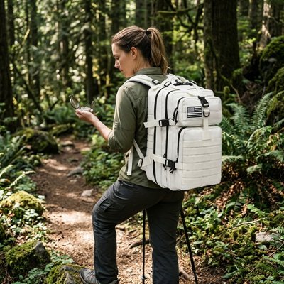 Sac à dos randonnée femme sentier été