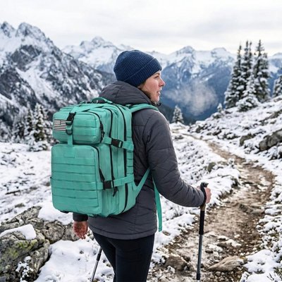 Sac à dos femme 50L bretelles ergonomiques