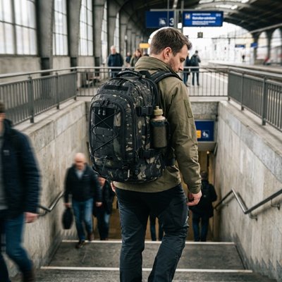 Compartiments sac à dos voyage