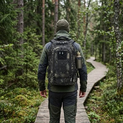 Bretelles ergonomiques sac dos 40L