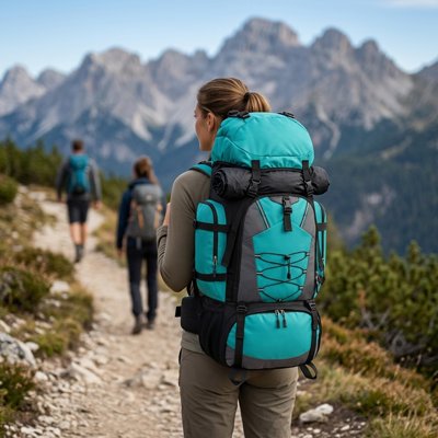 Sac à dos randonnée 90L vue face