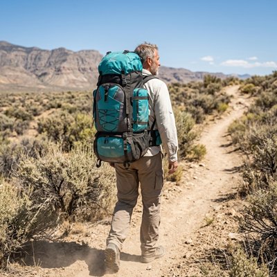 Sac à dos 90L dos ventilé