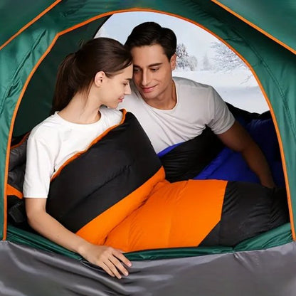 Sac couchage double camping été nature
