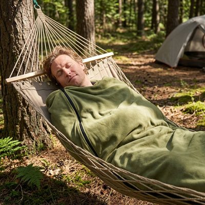 Doublure polaire camping bivouac été