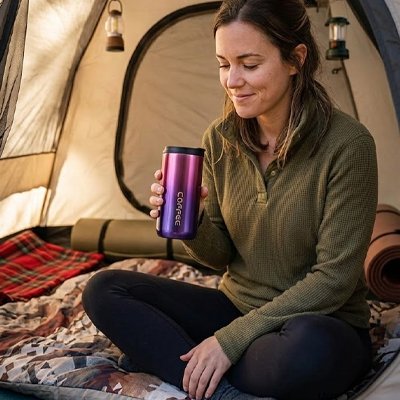 Tasse ThermoPure camping petit-déjeuner bivouac