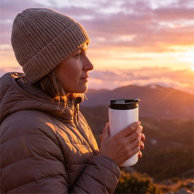 Tasse isotherme ThermoPure dimensions compactes