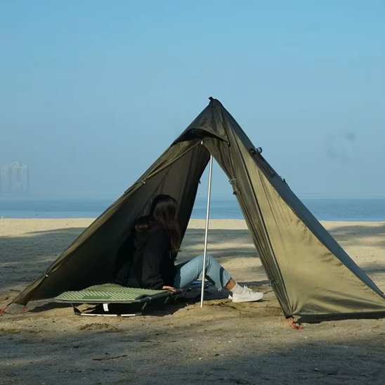 Tente Camping Ultra-Légère — Aventure Trek et Bivouac Été