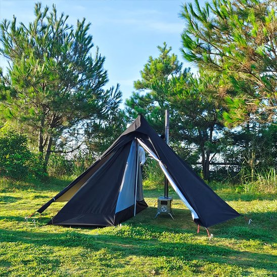 Tente Camping Ultra-Légère — Aventure Trek et Bivouac Été