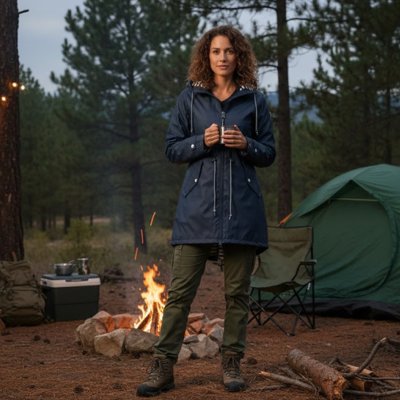 Veste imperméable femme Protection StylePlus portée